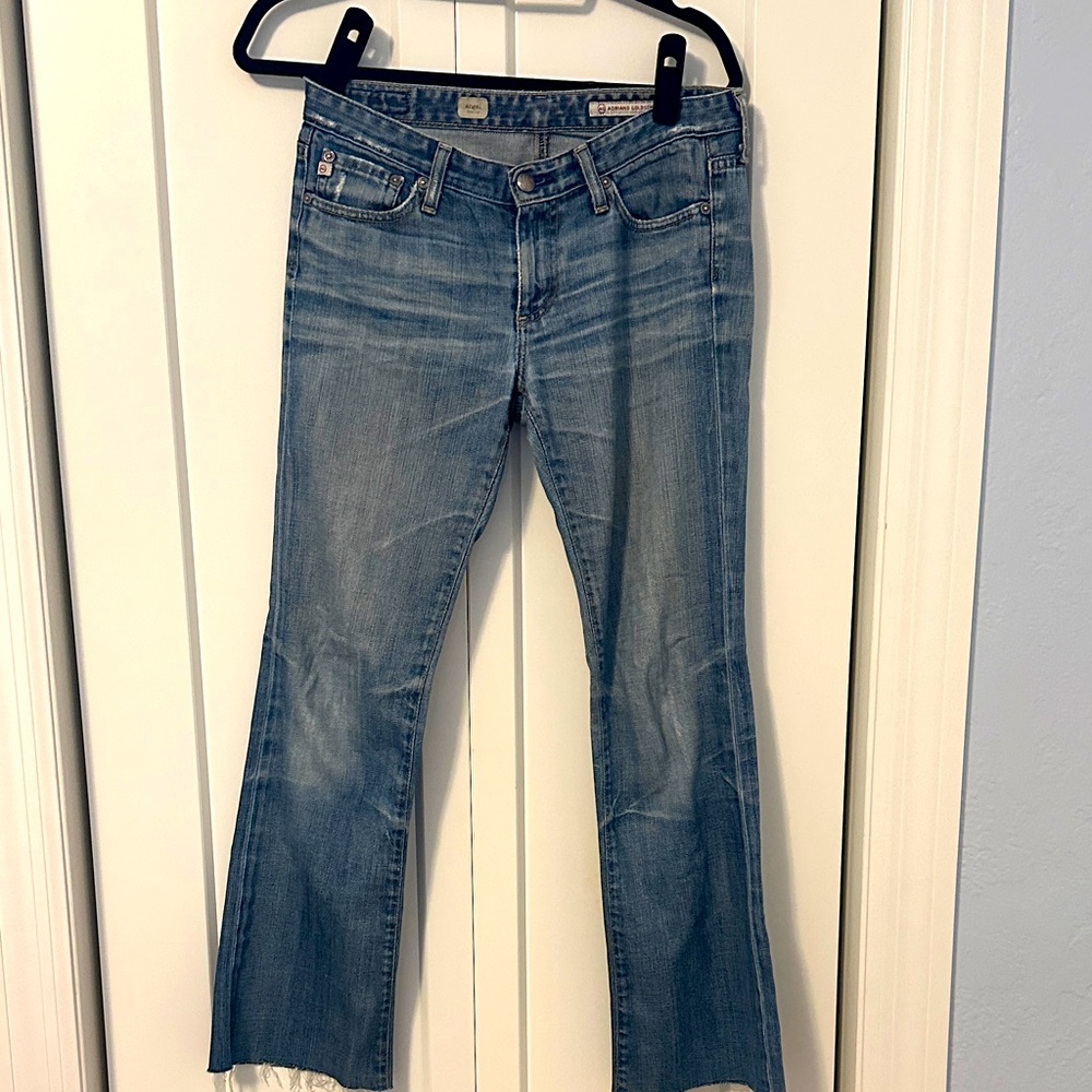 AG Size 27 Angel Light Blue Boot Cut Jeans EUC
